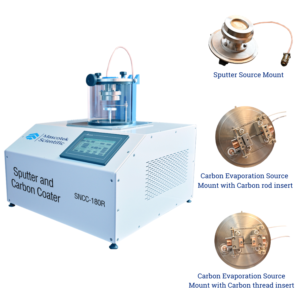 SEM SPUTTER AND CARBON COATER SNCC-180R_