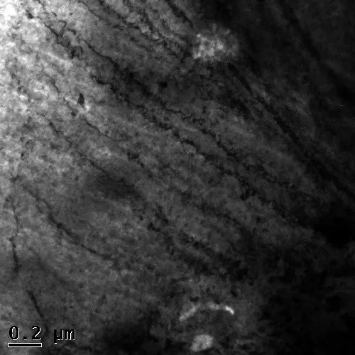 Carbon contamination removed from FIB sample after plasma cleaning